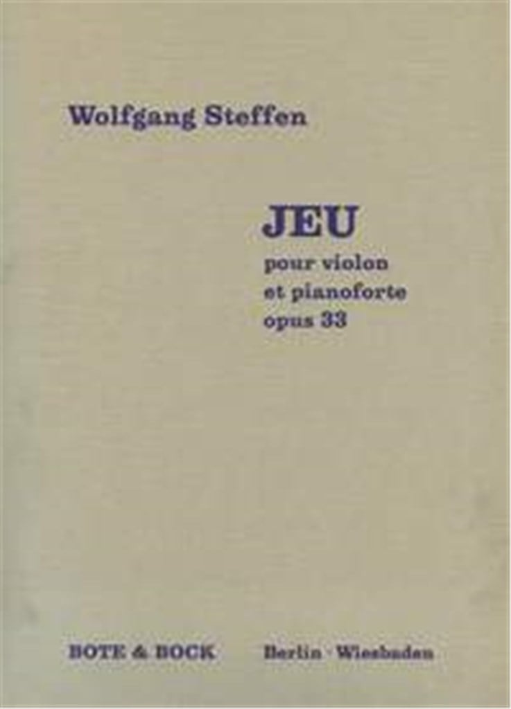 Jeu op. 33